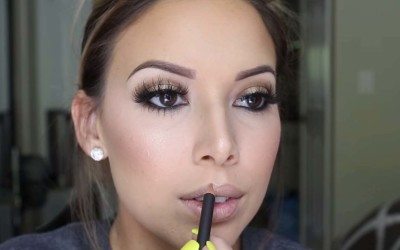 Bronze smokey eyes wedding makeup tutorial